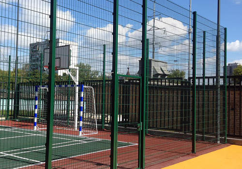 2Д забор для футбольной площадки в Бугульме